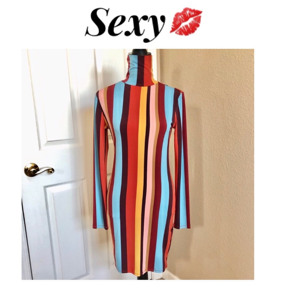SEXY GIRL🔥turtleneck dress